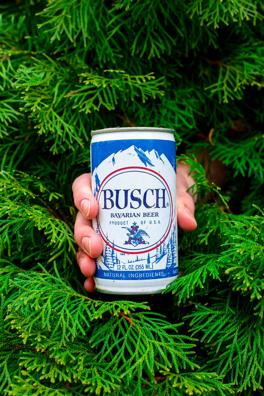 Busch Bavarian Beer - Vintage Beer Can Candle