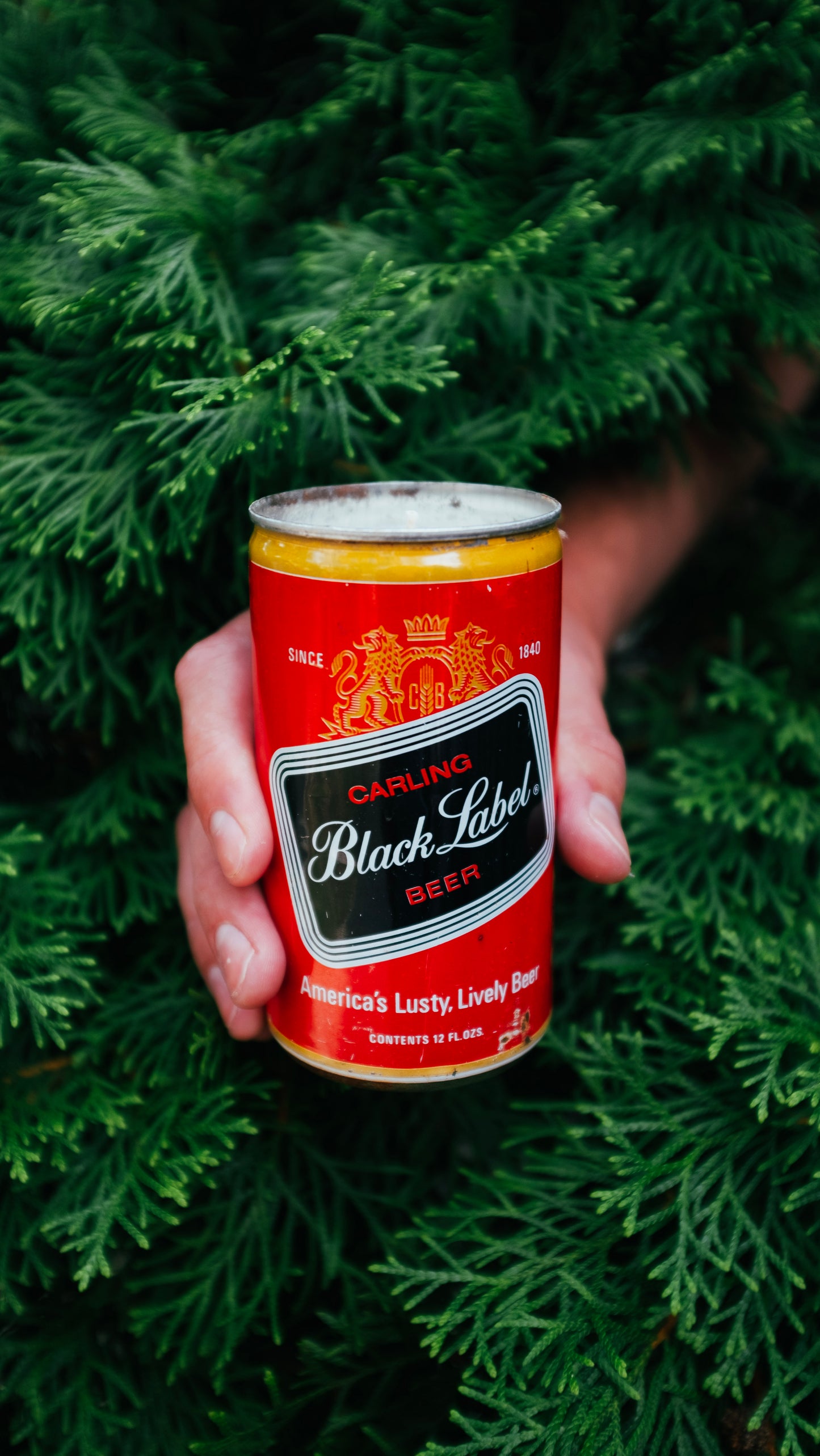 Carling Black Label - Vintage Beer Can Candle
