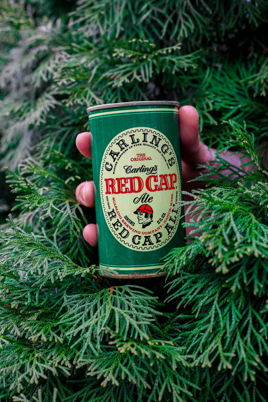 Carling Red Cap Ale - Vintage Beer Can Candle