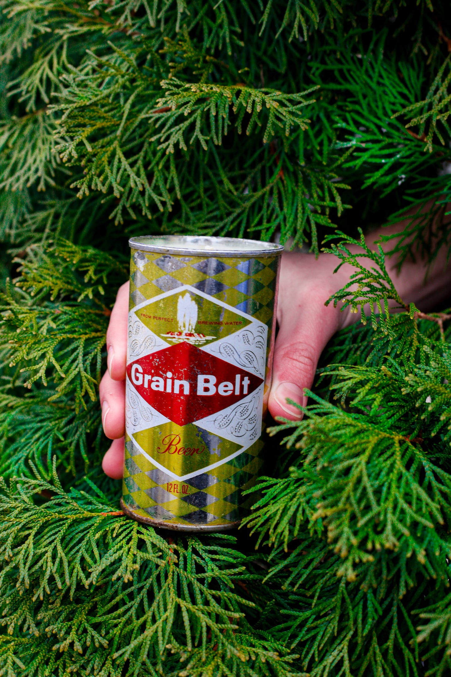 Grain Belt - Vintage Beer Can Candle