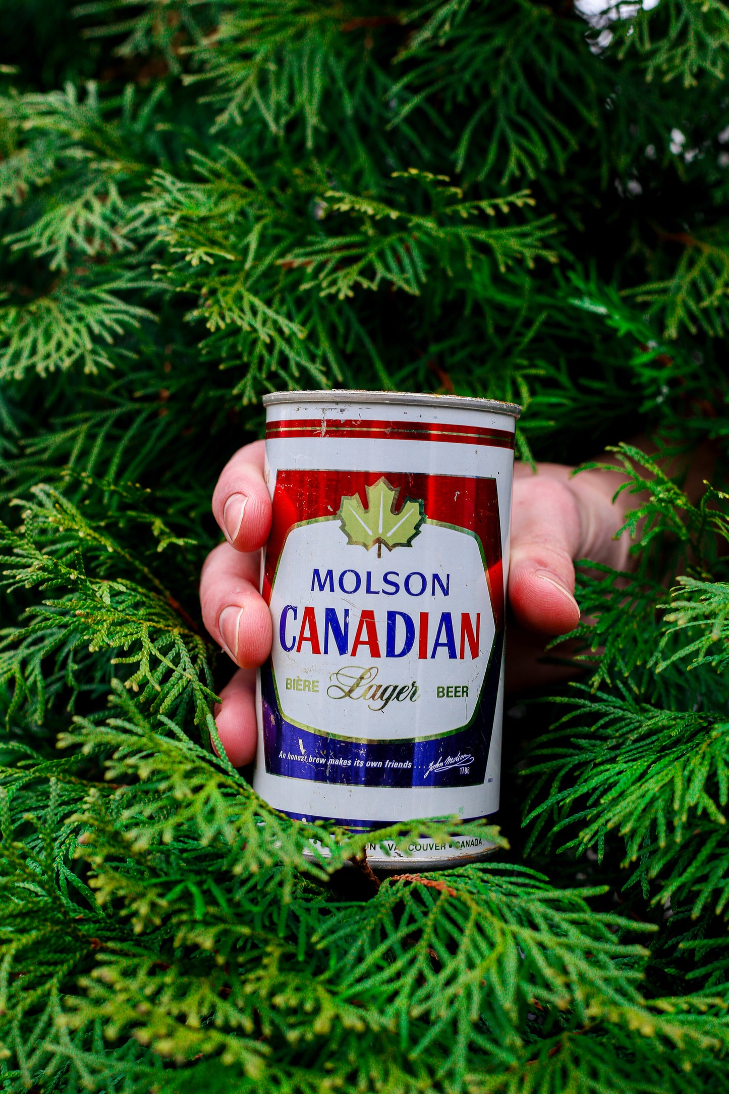 Molson Canadian - Vintage Beer Can Candle