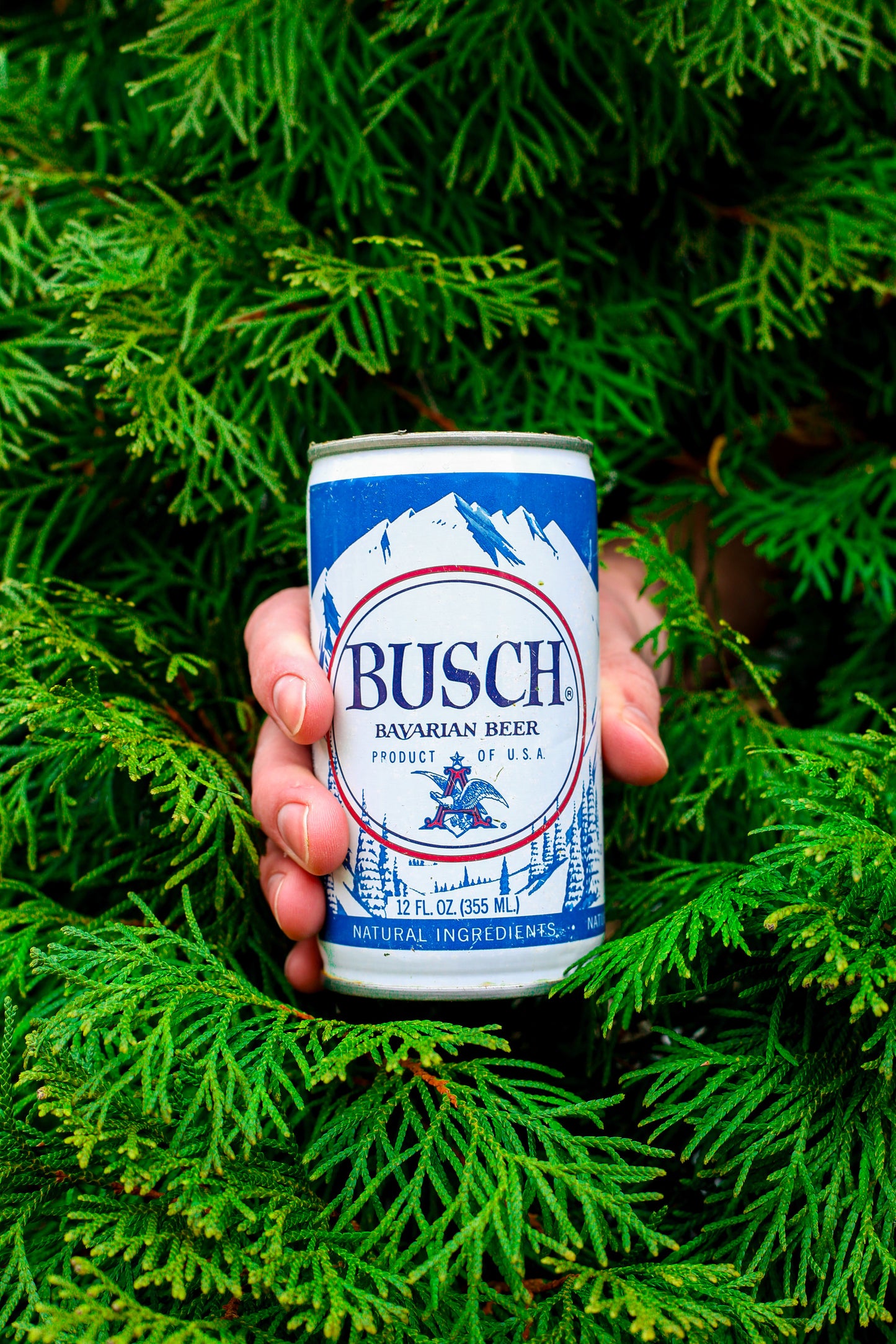 Busch Bavarian Beer - Vintage Beer Can Candle