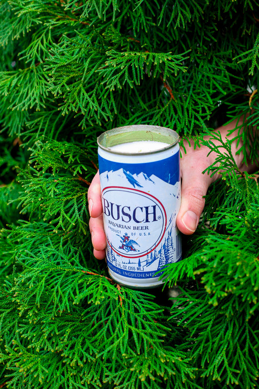 Busch Bavarian Beer - Vintage Beer Can Candle