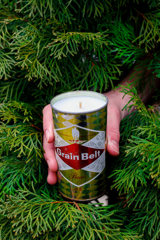 Grain Belt - Vintage Beer Can Candle