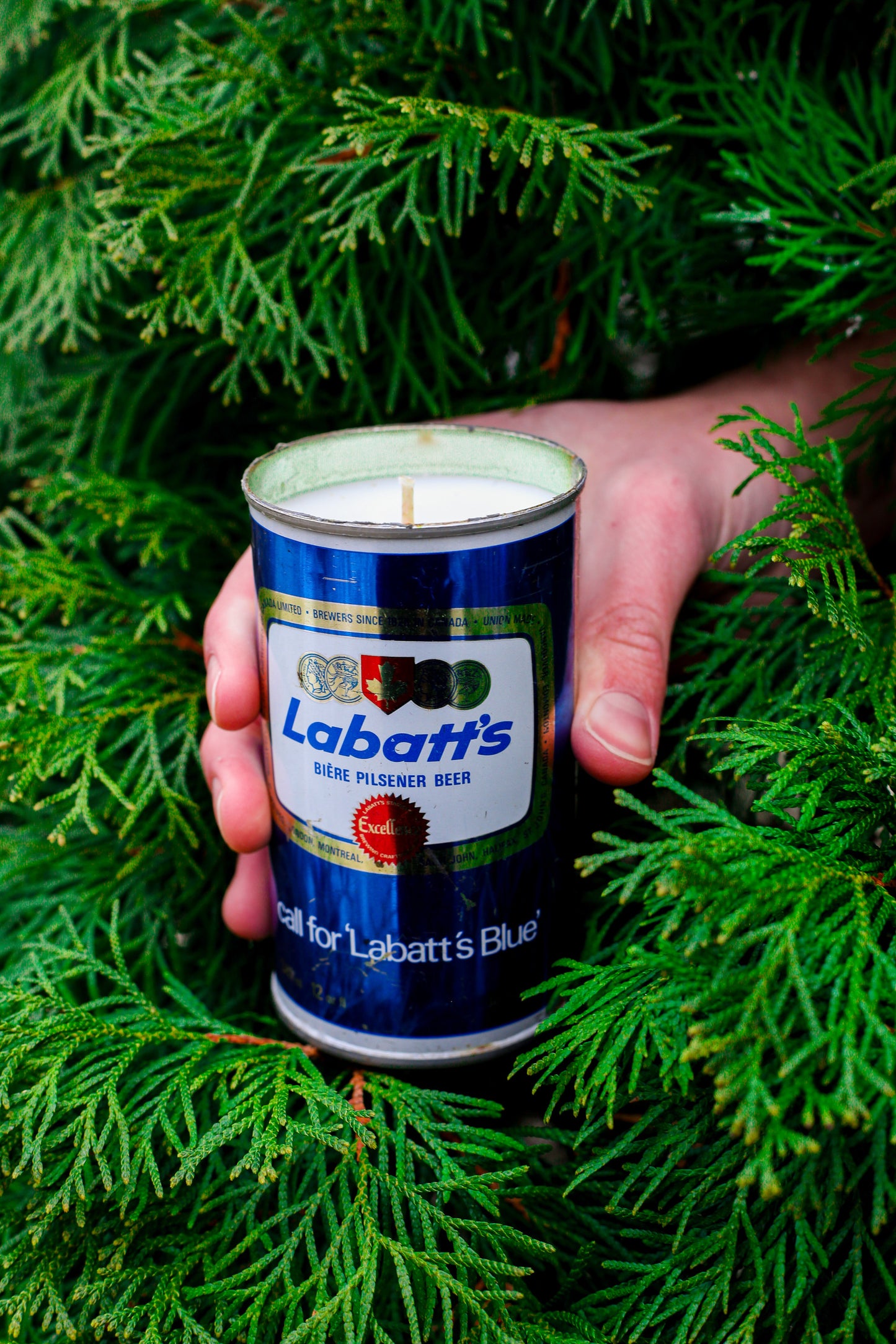 Labatt's - Vintage Beer Can Candle