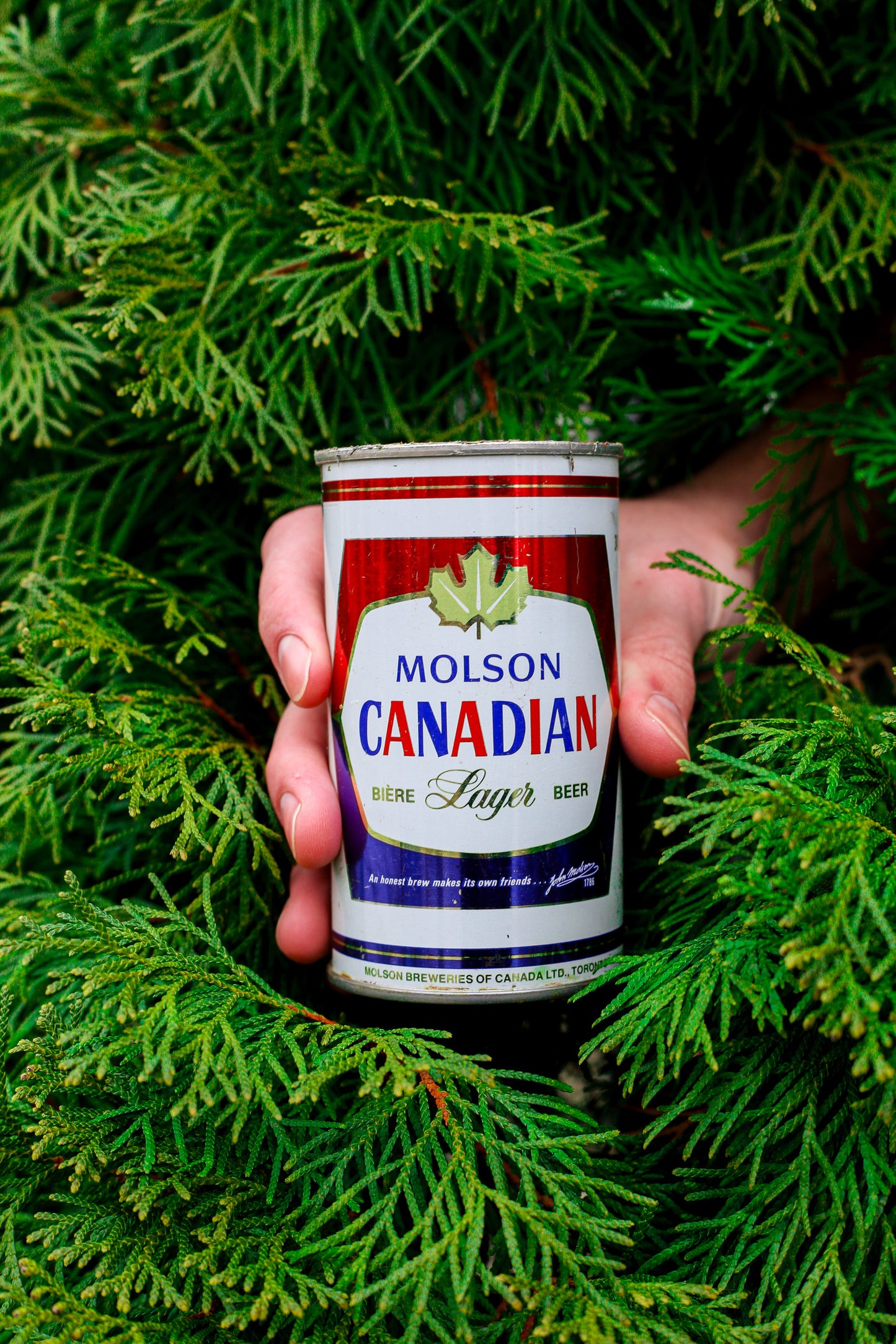 Molson Canadian - Vintage Beer Can Candle
