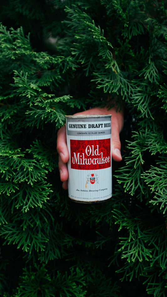 Old Milwaukee - Vintage Beer Can Candle