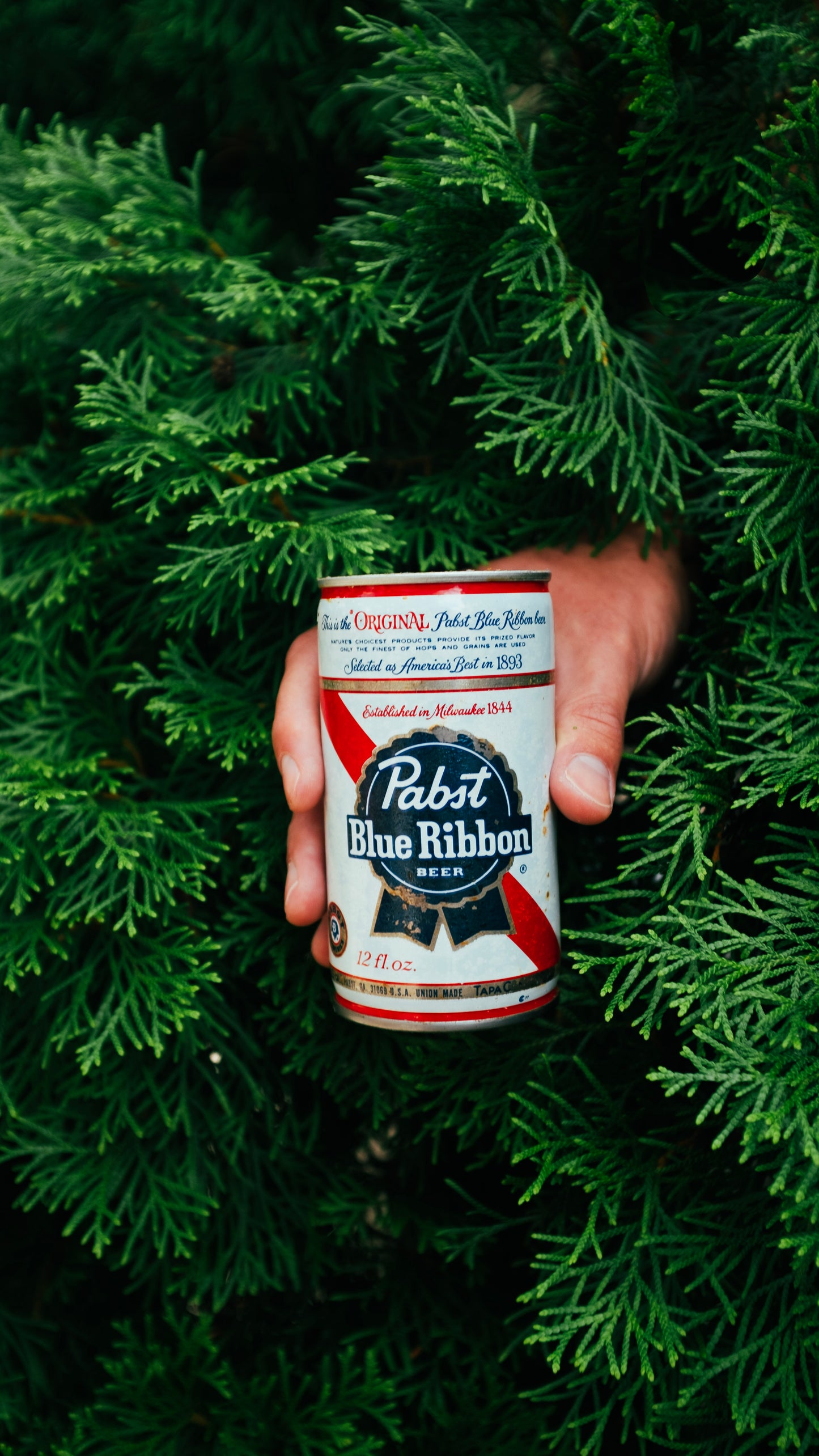 Pabst Blue Ribbon - Vintage Beer Can Candle